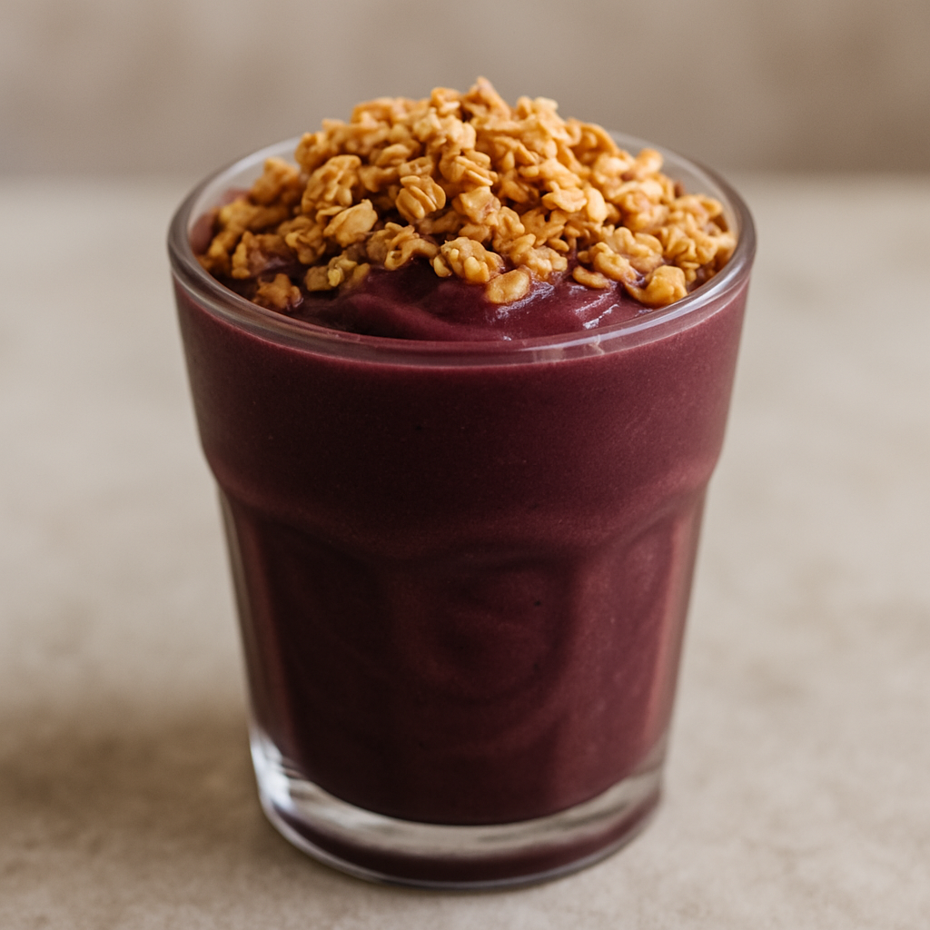 Copo de Açaí com Granola