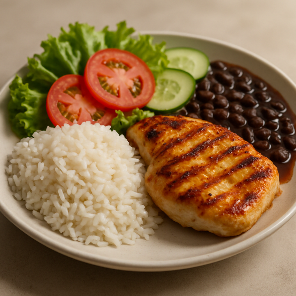 Frango Grelhado com Arroz