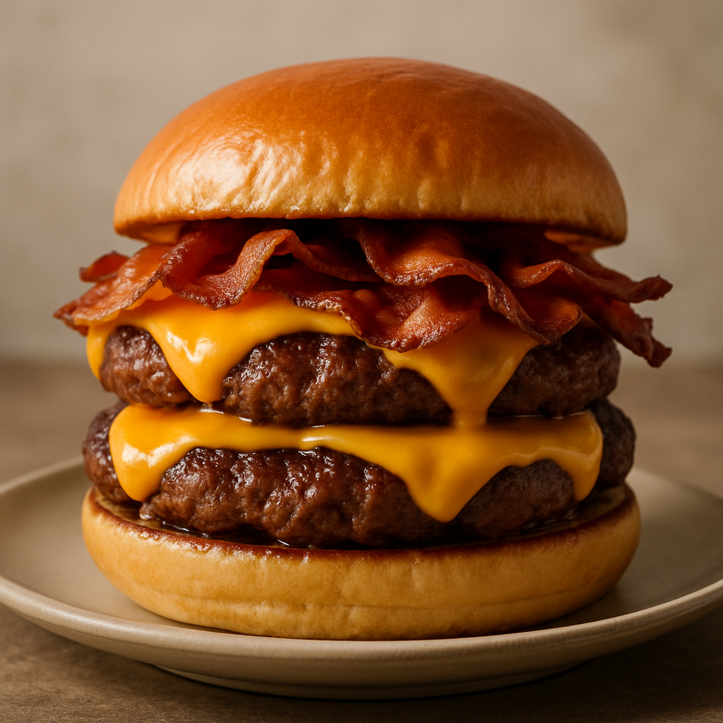 Burger Bacon Duplo